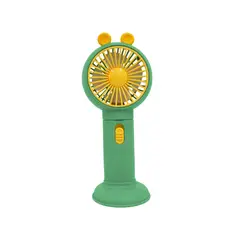 DIANSHENG - Mini Ventilador Recargable Con Soporte Para Celular Portatil