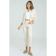 RAGGED - Pantalon slouchy Marfil Ragged.