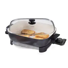 KALLEY - Sartén Eléctrico K-SER120C Negro