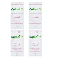 COLOR - CREMA DEPILATORIA FACIAL PACK X 4 SACHETS