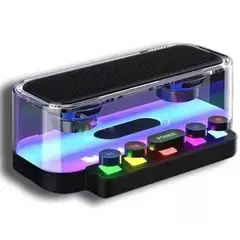 ONE PIXEL - Parlante De Sonido Altavoz Speaker RGB Portátil Inalámbrico Led