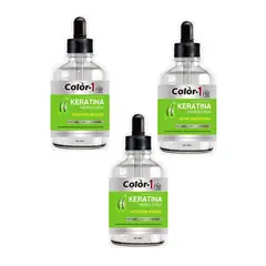 COLOR - TRATAMIENTO CAPILAR CON KERATINA PACK X 3 SACHETS