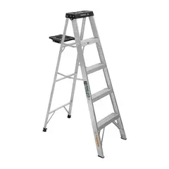 TRUPER - Escalera de tijera tipo III 4 escalones y bandeja 16742