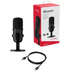 HYPERX - Micrófono Streamer SoloCast Negro