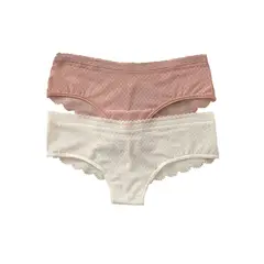 LEONISA - Paquete x 2 Panties Cacheteros en Encaje y Tul