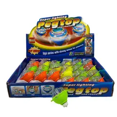 GENERICO - Trompo Luces Colores 24pcs Caja