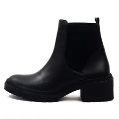 VIAR - Botines Cuero Mujer Blue Negro