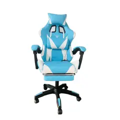 GENERICO - Silla Gamer Vibracion Lumbar Blanco