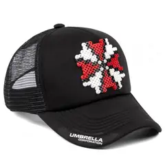 ARITEX - Gorra Pixel Art - Resident Evil - Umbrella - Estilo Retro 8 Bits