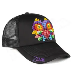 ARITEX - Gorra Pixel Art Majora's Mask Estilo Retro 8 Bits The Legend of Zelda