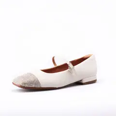 VIZZANO - Baleta Blanco Plata