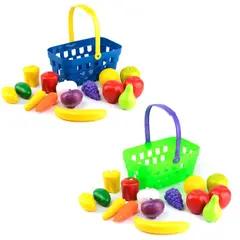 ENERGY PLUS - 30 Pzas Frutas en Canasta Cocina Educativa aprende jugando