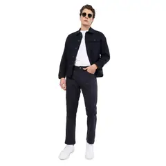 LEC LEE - PANTALÓN CLÁSICO PARA HOMBRE AZUL OSCURO.-
