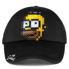 ARITEX - Gorra - Los Simpsons - Homero Pixel Art - Estilo Retro 8 Bits