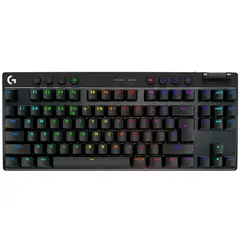 LOGITECH - Teclado Gamer Mecánico G PRO X TKL • LIGHTSPEED/Bluetooth • Táctil • RGB • Inglés • Negro