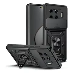 GENERICO - Funda Protector Cámara Slider Compatible Tecno Spark 20 Pro Plus Negro