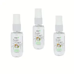 COLOR - ACEITE CAPILAR DE COCO X 3 FRASCOS