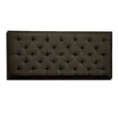 MUEBLES ONLINE - Cabecero de Colgar Dreamer Lino café 120 cms