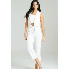 RAGGED - Pantalon phoenix Blanco crudo Ragged.
