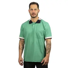 HAMER - Camiseta Tipo Polo Para Hombre Con Bolsillo
