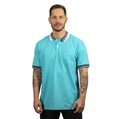 HAMER - Camiseta Tipo Polo Para Hombre Con Bolsillo