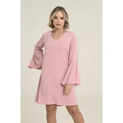 RAGGED - Vestido yei Rosado palo de rosa