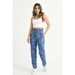RAGGED - Pantalon crystal Azul rey Ragged.