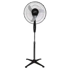 HOME ELEMENTS - Ventilador De Pedestal 16 Pulgadas HECRSF-16BL Negro