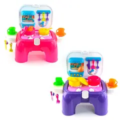 ENERGY PLUS - Kit x2 Cocinas 24 Pzas CU Juego Aventura Culinaria Infantil