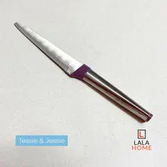 GENERICO - Cuchillo Profesional 4 Pulgadas Malva Cacha Acero Tessie & Jessie