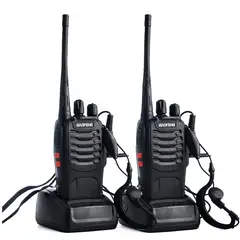 BAOFENG - Boquitoquis Bf888s Auriculares Radio Telefono Inalambrico X2