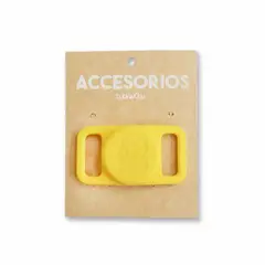 WAWAW - Funda para Airtag collar de perro o gato amarillo