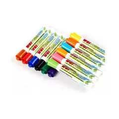 GENERICO - Marcador Borrable Para Tablero Acrilico De Colores X12und