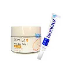 BIOAQUA - Crema Removedora De Acne + Crema Arroz