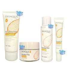 BIOAQUA - Jabon Arroz Kit X 4