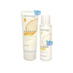 BIOAQUA - Kit x 2 Jabon Y Locion De Arroz