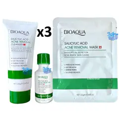 BIOAQUA - Kit Acido Salicílico X3