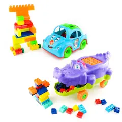 ENERGY PLUS - Juego y Desarrollo Carro con Bloques + Cocodrilo Armatodo