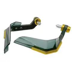 GENERICO - Cortavientos Cubre Manos Universal Hand Saver Moto Dorado