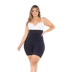 FAJATE - Faja tipo panty media pierna moldeadora con refuerzo abdominal fit 360