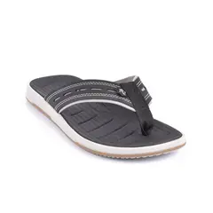 SKY WALK - Sandalia Plana Casual Hombre 6631372266-106NEGRO