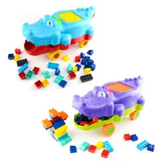 ENERGY PLUS - 2 Cocodrilos Montables Bloques Creativos Juego y Desarrollo