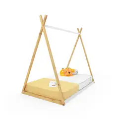 VENECIA - Cama Infantil Montessori Tipi Blanco.