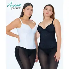 FAJATE - Corset con brasier tipo faja con control medio