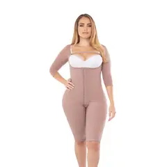 FAJATE - Faja postquirurgica la rodilla con mangas y busto libre fit 360