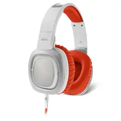 JBL - Audífonos J88i iPhone Diadema Blanco-naranja Over Ear