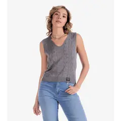 DEREK - Blusa Para Mujer Escote V