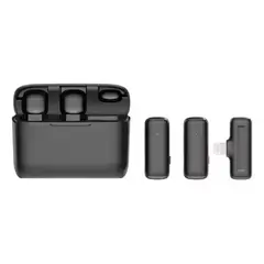 GENERICO - Micrófono De Solapa Inalámbrico Para iPhone J13 Dual