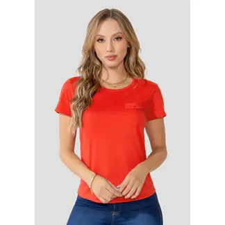 MARKETING PERSONAL - Camiseta Mujer Rojo Mp 100209