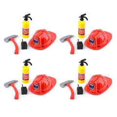 ENERGY PLUS - 4 Set De Bomberos Fomenta Inteligencia Emocional Diversión